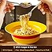 shiningsoul Ceramic Anime Style Straw Hat Ramen Bowl Set, Hammered Stainless Steel Fork & Spoon, Good ideal Gift Anime Merchandise for OP Fans(Captain’s Feast Edition)