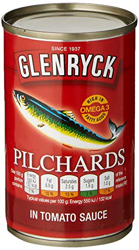 Glenryck Pilchards in Tomato Sauce 155g