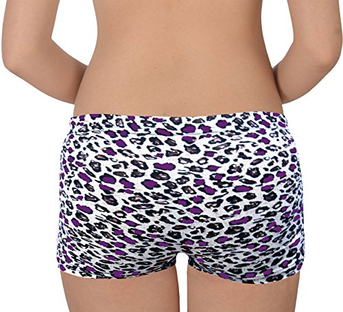 Image of Selfcare Women Soft Cotton Sinker Mid Waist Boyshorts Panties with Concealed Elastic Panel Pack of 3