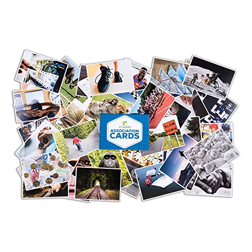 2DOBOARD 45 Coaching Bildkarten für Trainings, Workshops und Teams - Großes Format: 21 x 15 cm (A5) - Coaching Karten – Mithilfe dieser Emotionskarten werden Ihnen Gespräche viel leichter fallen!