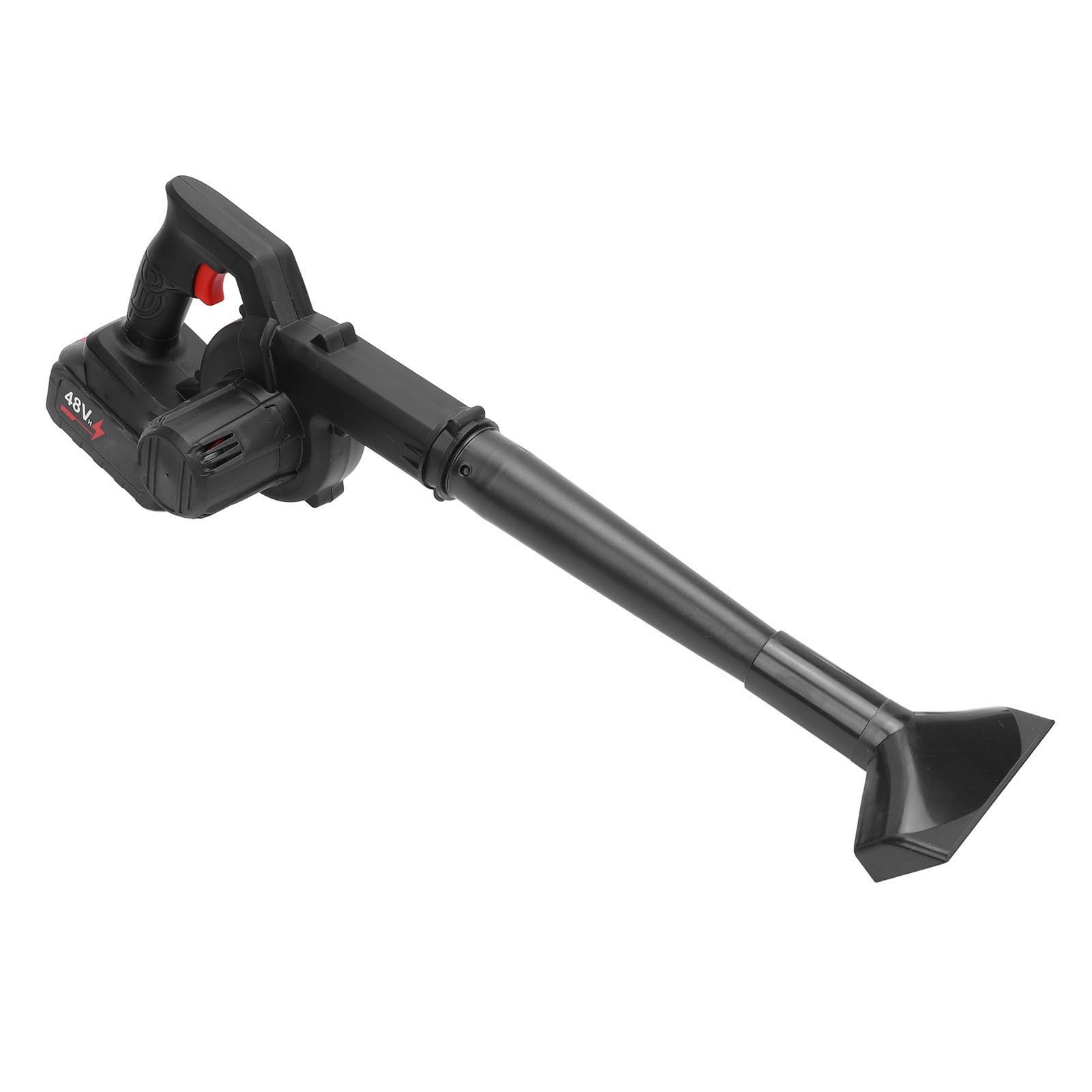 Soplador de Hojas Inalámbrico, Batería de 48 VH 5000 MAh, Juego de Aspiradora de Mano, Bolsa de Recolección de Polvo, Diseño Compacto, Conveniente con Manguera para Limpieza de