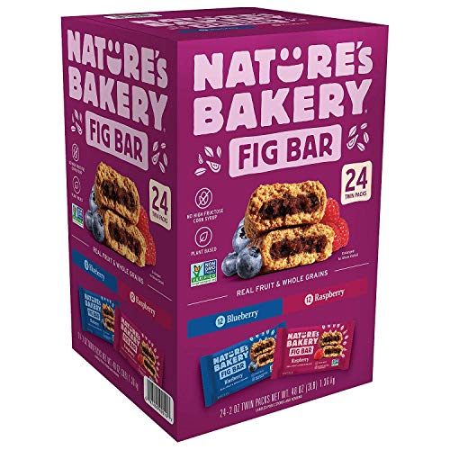 Image of Nature's Bakery Stone Ground Whole Wheat Fig Bar 24 Twin Packs 24 - 2oz
