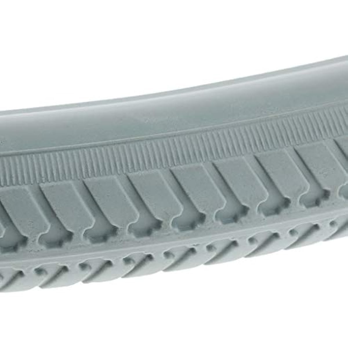 2 Stück solide Rollstuhlreifen, pannensichere Vollreifen für Rollstuhl, kein Aufpumpen, 24 x 1 3/8