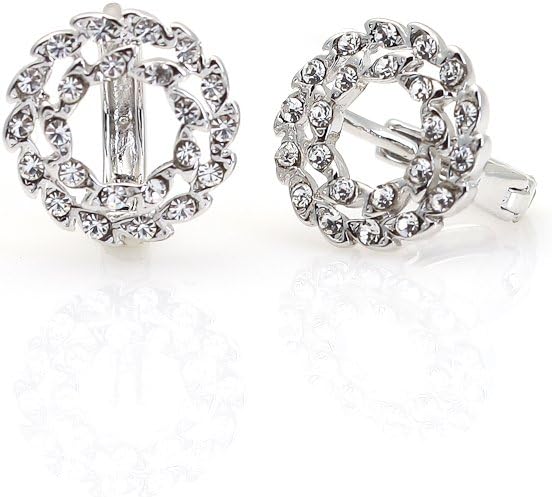 Amiline 'Laurel Wreath' Huggies Earring