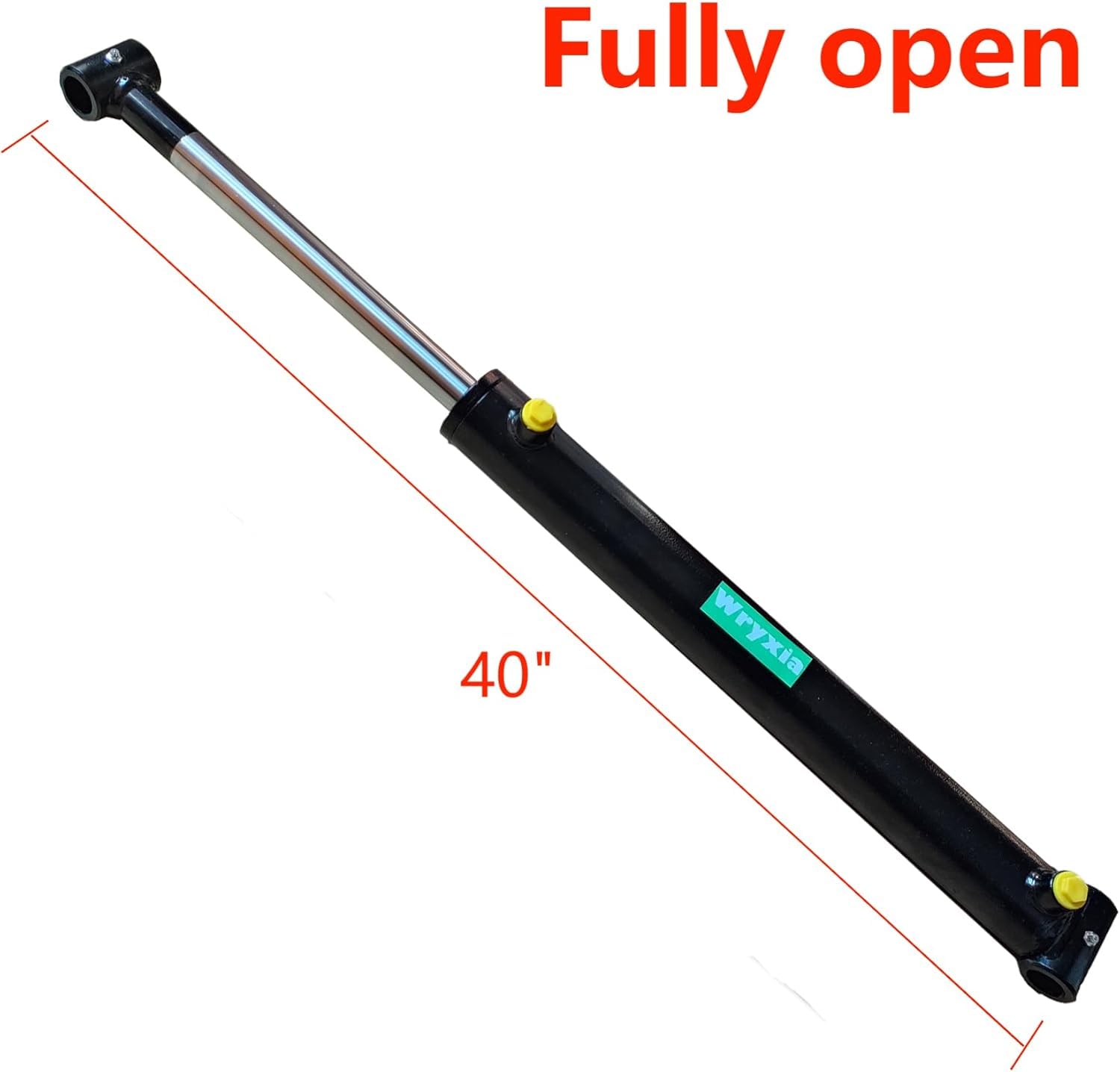Double Acting Universal Hydraulic Cylinder, 2900-3600 PSI Hydraulic Cylinders Chrome Plated Piston Rod (Stroke 16"; Pin 1.0") — Amazon image 7