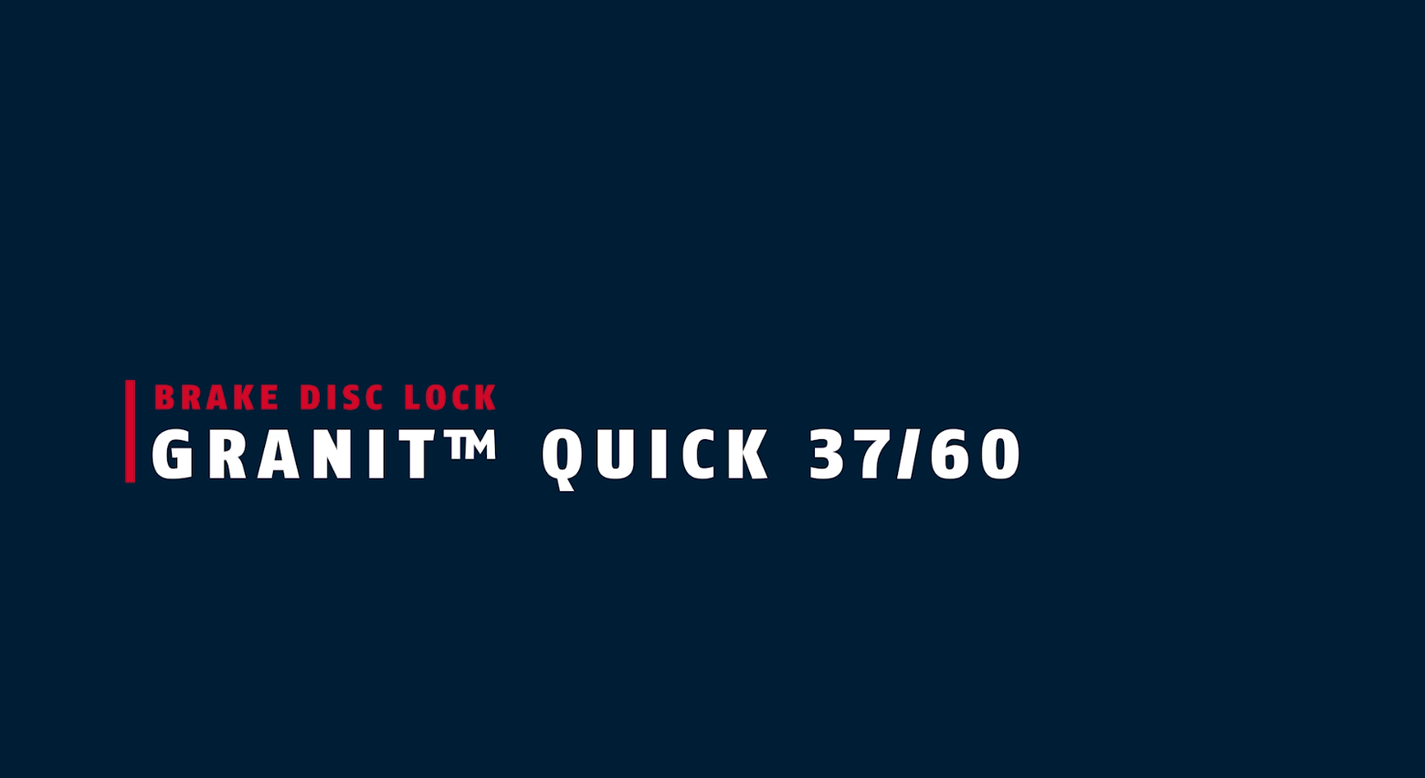 Abus SH37 Beugel voor 37/60 Granit Quick remschijfslot Abus SH37 Beugel voor 37/60 Granit Quick remschijfslot
