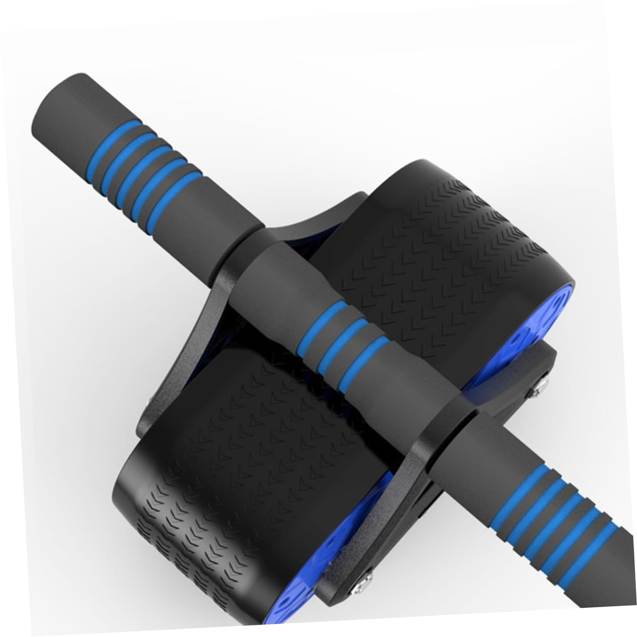 Hemobllo Ruota Addominali Fitness Automatica con Rimbalzo Roller per Allenamento Addominale Stabile per e Dispositivo per Esercizi Core e Perdita Attrezzo Palestra Blu