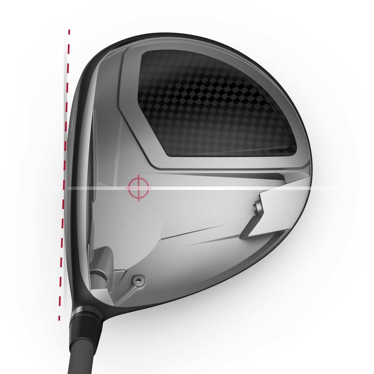 Wilson Palo de Golf, Dynapower Helium Driver, Grafito, para Hombre y Mujer