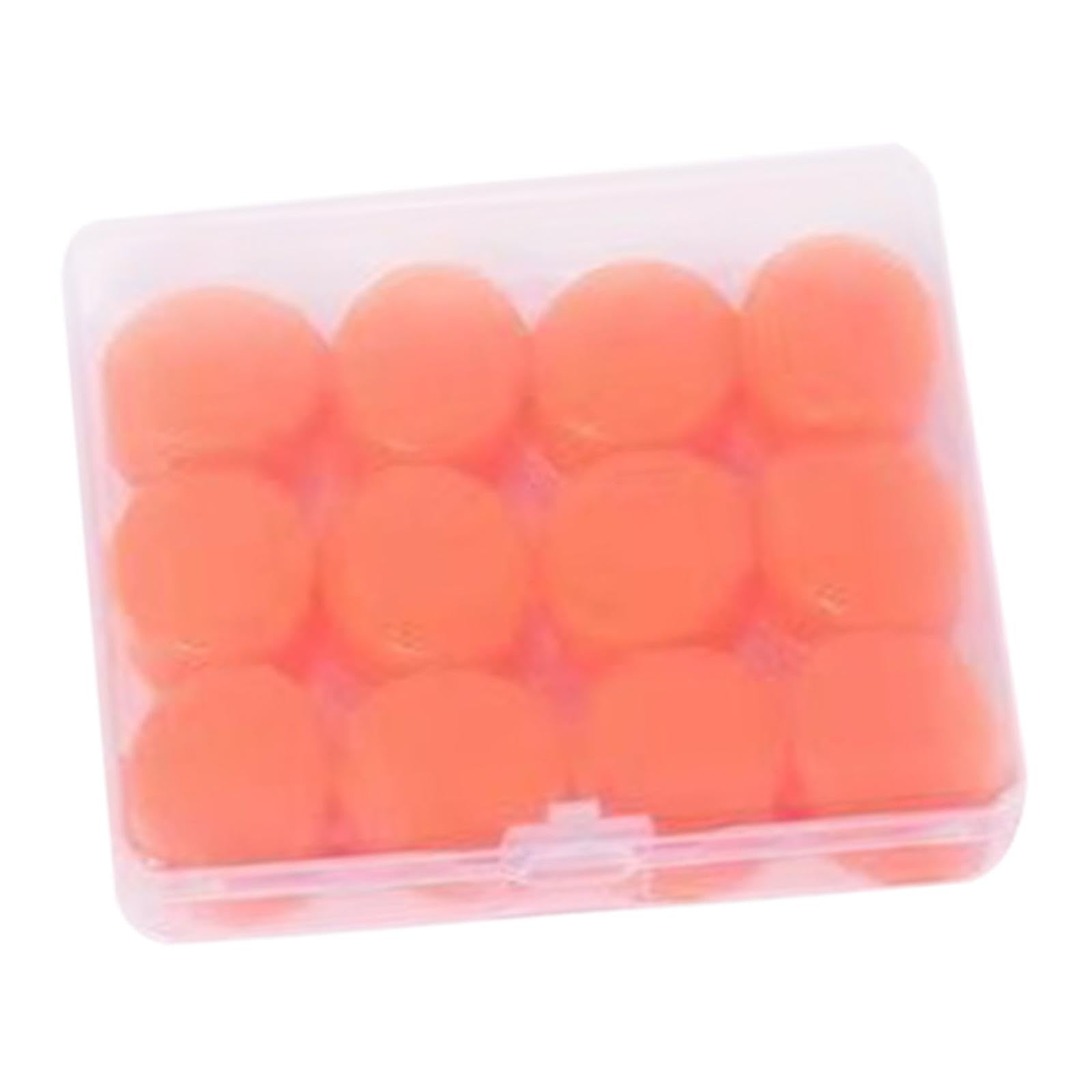 SHOPORA 12Pcs Ear Plugs Soft Sound Blocking Ear Plugs For Traveling Concert Studying Orange | Health Care | Ear Care | Ear Plugs-image-46