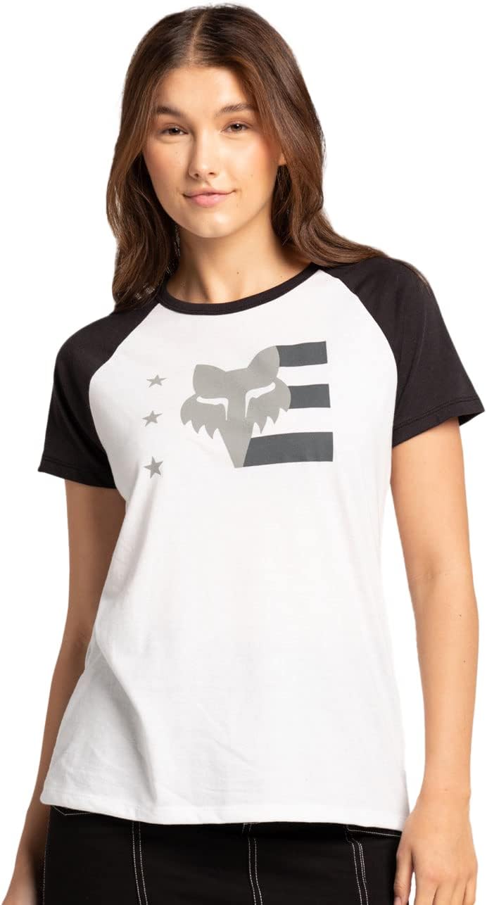 Fox Unity Raglan Tee White