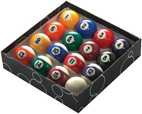 Club 147 Pool Balll Set (Set of 16 Balls)
