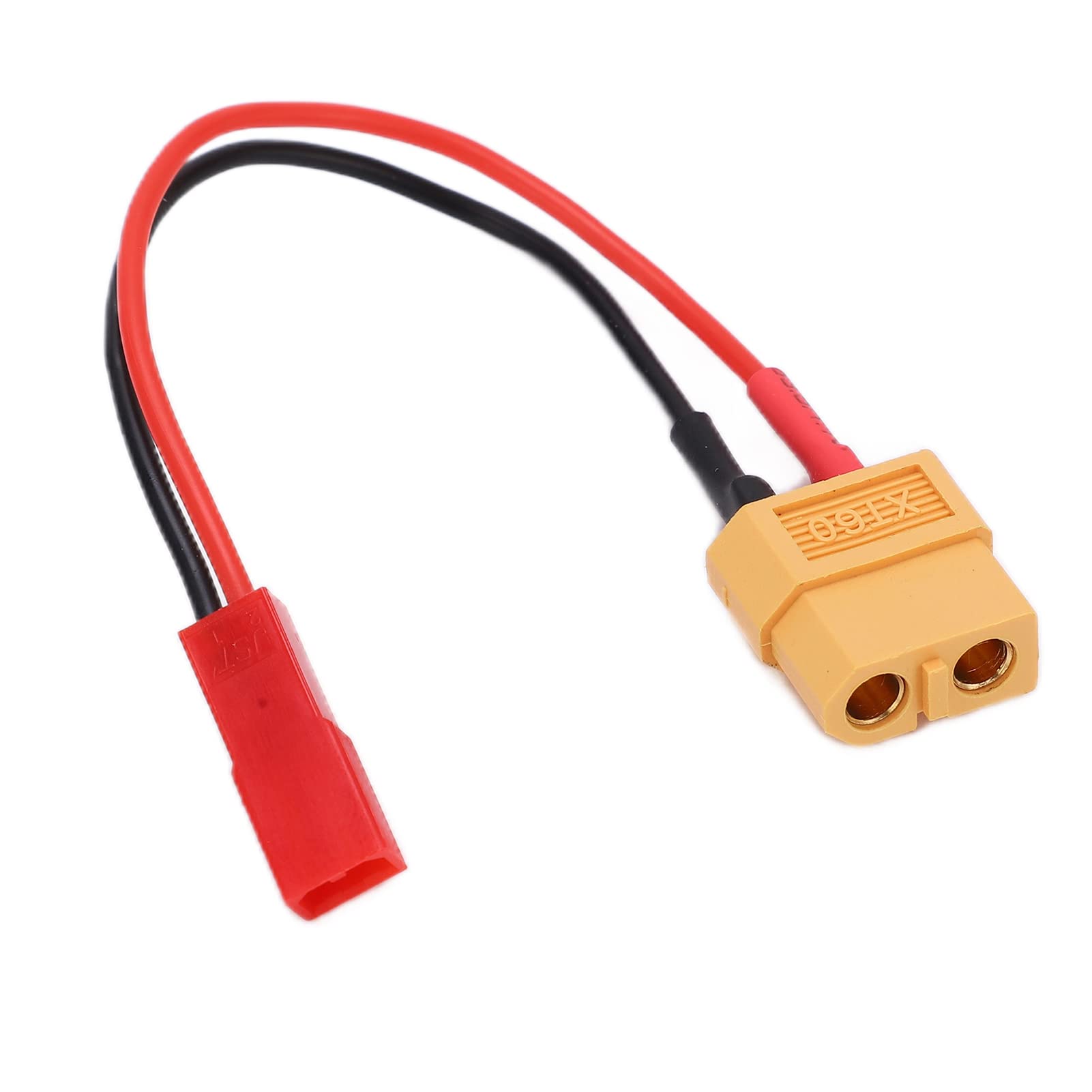RC Truck Adapter Cable, 10cm 22AWG XT60 Female Plug to JST Female Charging Adapter Lead Wire for RC Car Plane Boat