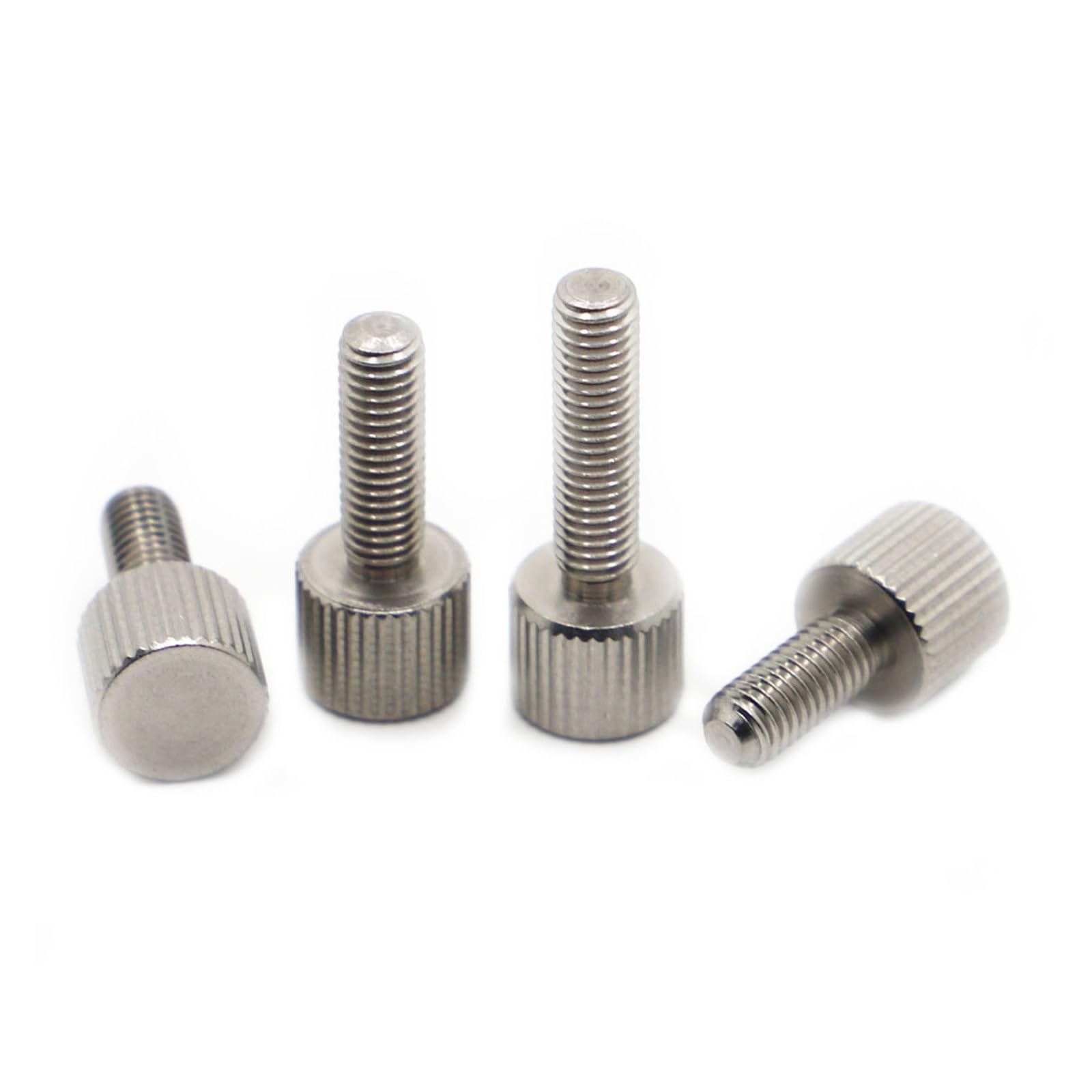 Viti di bloccaggio, M2 .5 M3 M4 M5 M6 Viti a testa zigrinata 304 di regolazione manuale a tipo liscio(12mm,M2.5 5pcs)