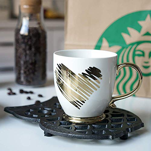 Sungmor-Heavy-Duty-Cast-Iron-Trivet-Rustproof-Lovely-Owl-Shaped-Black-Trivet-Decorative-Large-Metal-Trivet-Stands-Holder-for-Hot-Pans-Pots-Dishes-or-Teapot-Great-Home-Kitchen-Dinning-Table-Decor Sungmor Heavy Duty Cast Iron Trivet Rustproof Lovely Owl Shaped Black Trivet Decorative Large Metal Trivet Stands Holder for Hot Pans Pots Dishes or Teapot Great Home Kitchen Dinning Table Decor