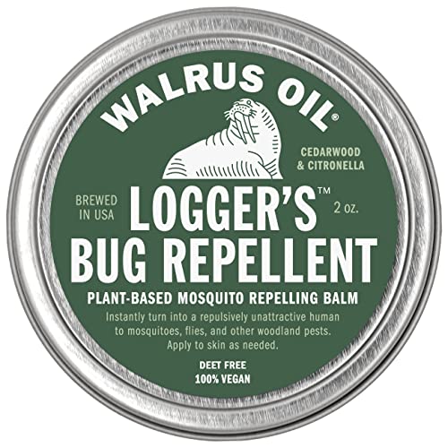 WALRUS OIL - Logger’s Bug Repellent, 2 oz Plant-Based Mosquito