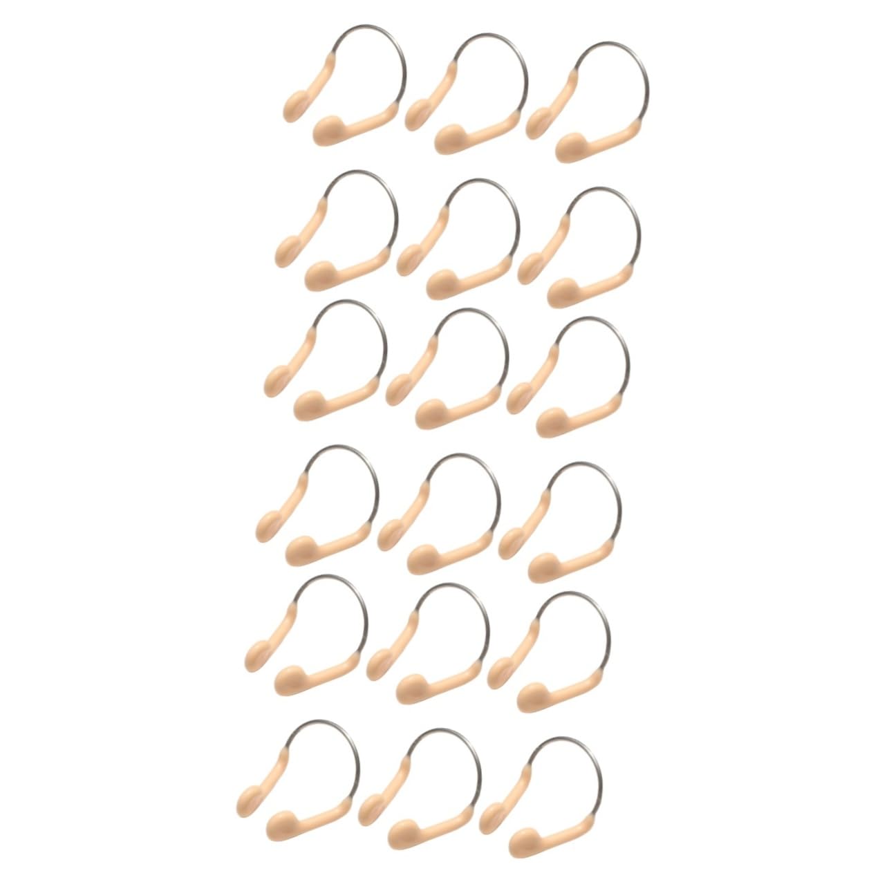SUPVOX Attrezzatura da Nuoto per Adulti Clip Nasali per Nuotatori Accessori per Adulti E Clip Nasali in Filo Metallico Clip Nasali per Nuoto Clip Nasali per Nuoto Acciaio