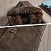 WPKDS Men's Double-Sided Faux Fur Winter Long Jacket, Retro Fashion Style, Thick Warm Coat (US, Alpha, X-Large, Regular, Regular, Brown)