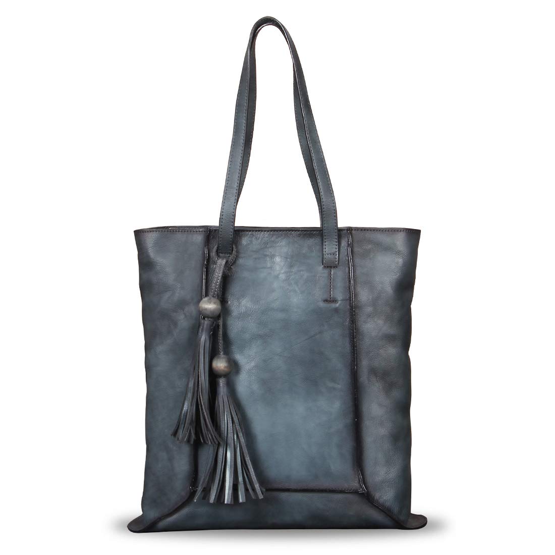 Genuine Leather Large Shoulder Bag Tote Bag for Women Vintage Real Leather Purses and Handbags Satchel Bags