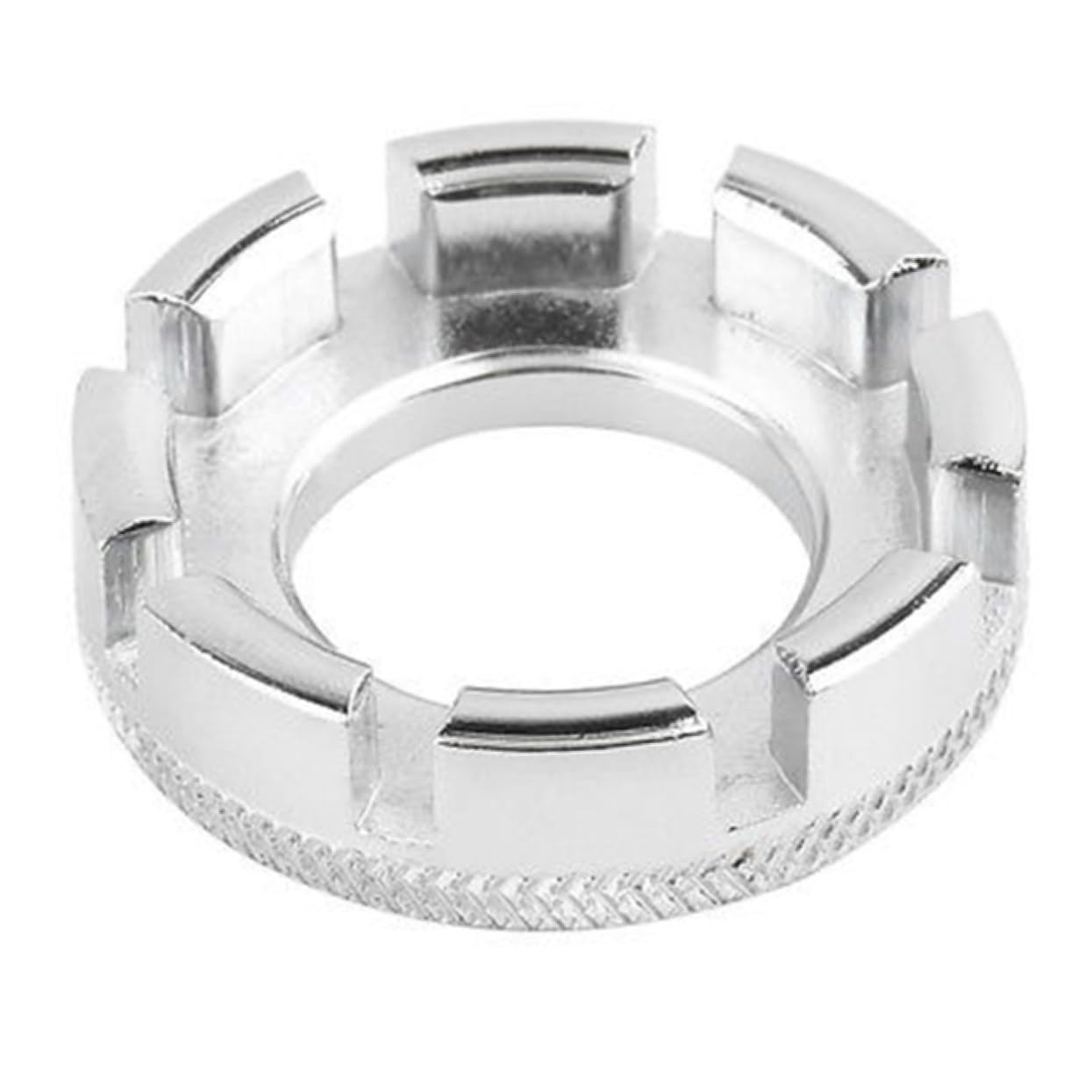 Happyyami Wheel Adjuster Tool Bike Wheel Spanner Wrench Round Key 4 * 1.3cm Stainless Steel