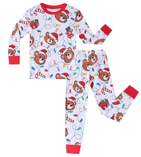 Image of Family Christmas Matching Set, Soft Lightweight Bamboo Viscose Holiday Wear Sets for all family members