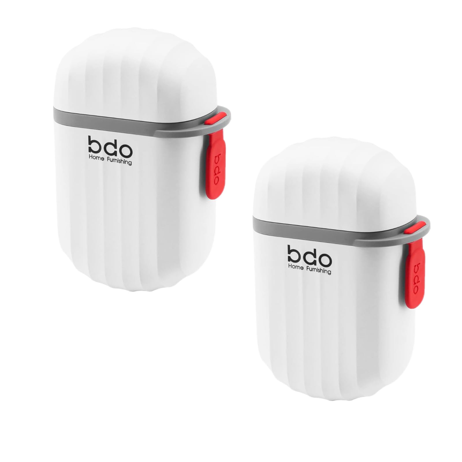 HooshionSoap Holder, 2-Pack Travel Soap Container with Lid, Portable Leak-Proof Soap Box for Bathroom Camping Travel Gym