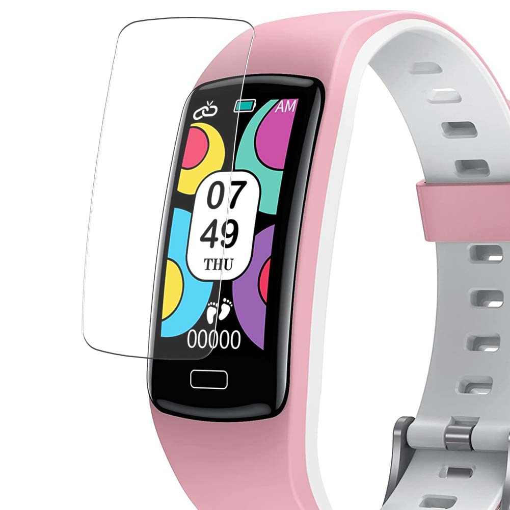 Vaxson3-Pack Screen Protector, compatible with CatShin ZL15 Smartwatch Smart Watch, TPU Guard Film Protectors Sticker [NOT Tempered Glass]