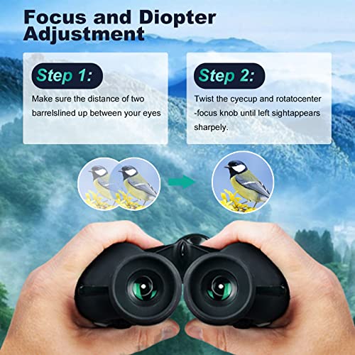 Binoculars 8X25,Compact Binoculars For Adults And Kids,Easy Focus Light Duty Binos For Cruise，Bird Watching, Travel, Theatre,Hiking,See Exhibits，Observe Flora And Fauna. #TOP5