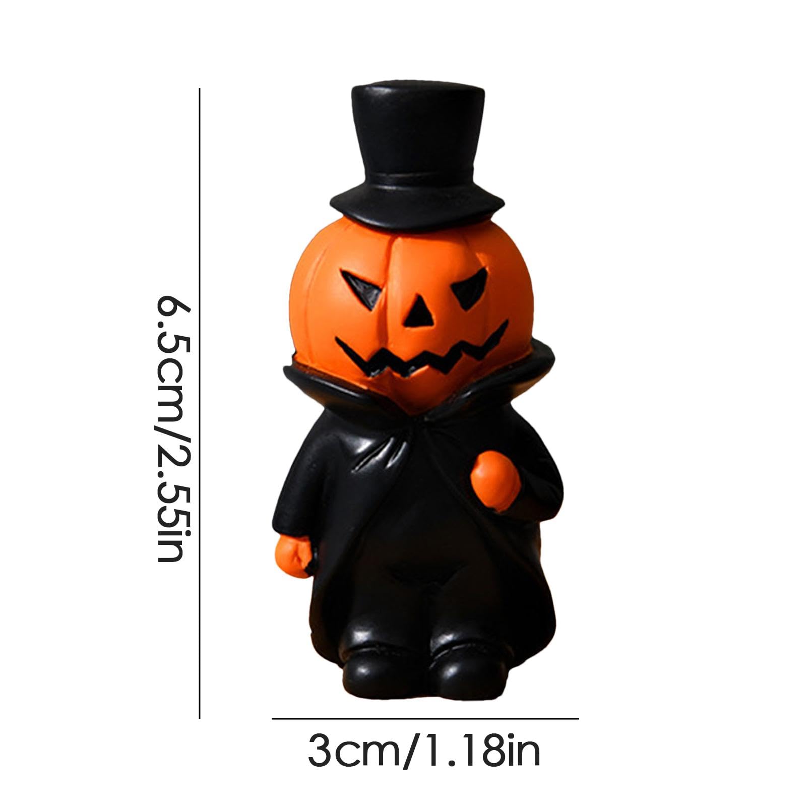 Amazon.co.jp: パンプキンフィギュア | 不気味なパンプキンマンの彫刻 