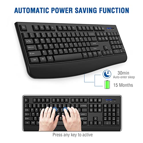 Wireless-Keyboard-EDJO-24G-Ergonomic-Full-Size-Wireless-Computer-Keyboard-with-Wrist-Rest-for-Windows-Mac-OS-DesktopLaptopPCBlack