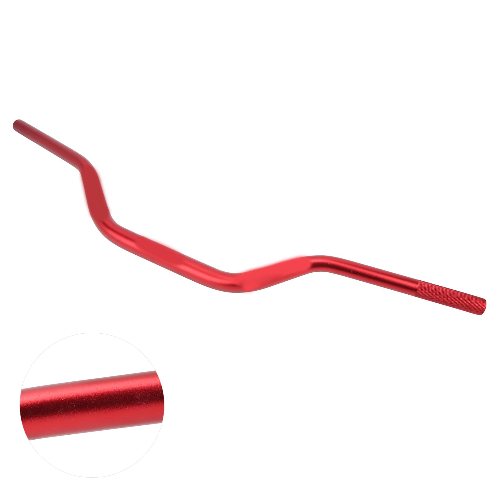 Dilwe Manubrio Contour 28mm Manubrio Centrale in Alluminio Anodizzato Sostituzione Universale per Ciclisti Fuoristrada CRF230F 1 1 8in Area del Morsetto Parti di Moto Facili da Montare (rosso)
