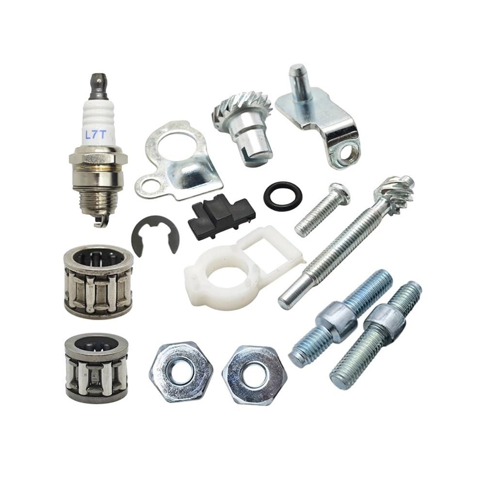 Tuerca tensora de cadena para motosierra 066 MS660, kit completo de repuesto con rodamientos de agujas y clip electrónico