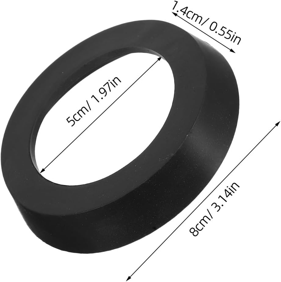 Hand Water Pump Seal Cups and Universal Compatibility 6pcs Manual Rubber Replacement Pitcher Pump Cup Parts with High Pressure Resistance for Agricultural and Outdoor Use