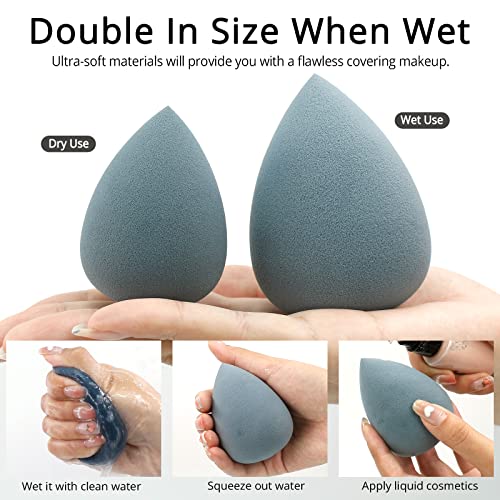 image for BEAKEY Paw Paw Makeup sponge, Latex Free Makeup Sponges for Foundation