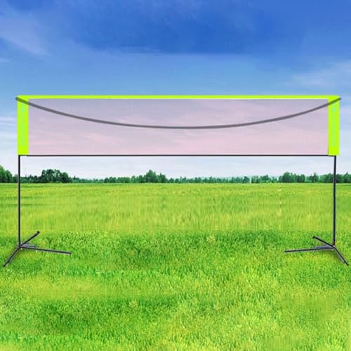 Red de voleibol que no se cae: sistema de acero antihundimiento portátil para playa