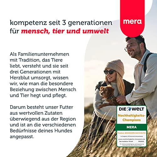 MERA Pure Sensitive Goody Snack Truthahn und Kartoffel (600g), gesunde Leckerlis für Sensible Hunde, Hundesnack glutenfrei für Training und Belohnung (Packung mit 2)