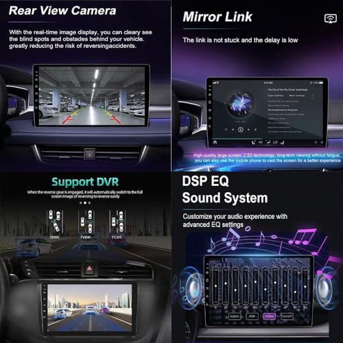 Autoradio Benz C Class 2006-2011 con pantalla táctil HD de 32GB 4