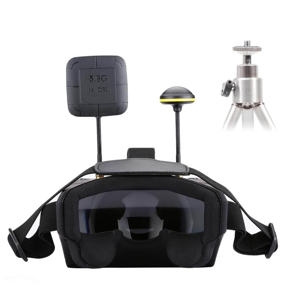 EV800D 5.8G 40CH 5 800X480 Video Headset HD DVR Diversity FPV Gafas + Batería, Apto para Modelo RC, Duraderos, 500394858