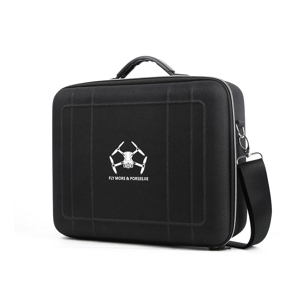 Lito X1 Custodia da trasporto, custodia rigida portatile per DJI Lito X1 Fly More Combo, telecomando RC2 o RCN3, batteria e accessori per cavi, Nero , Custodia
