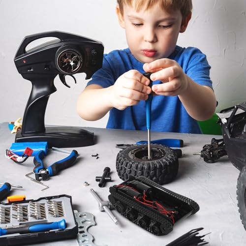 Kit châssis robot chenillé voiture robotisée débutant plateforme STEM - 4
