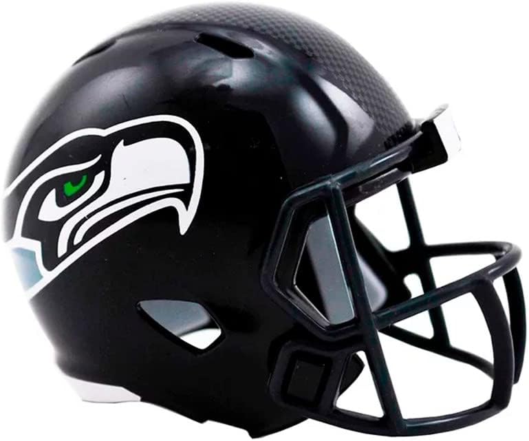 SEATTLE SEAHAWKS NFL Speed POCKET PRO MICRO/POCKET-SIZE/MINI Football Helmet