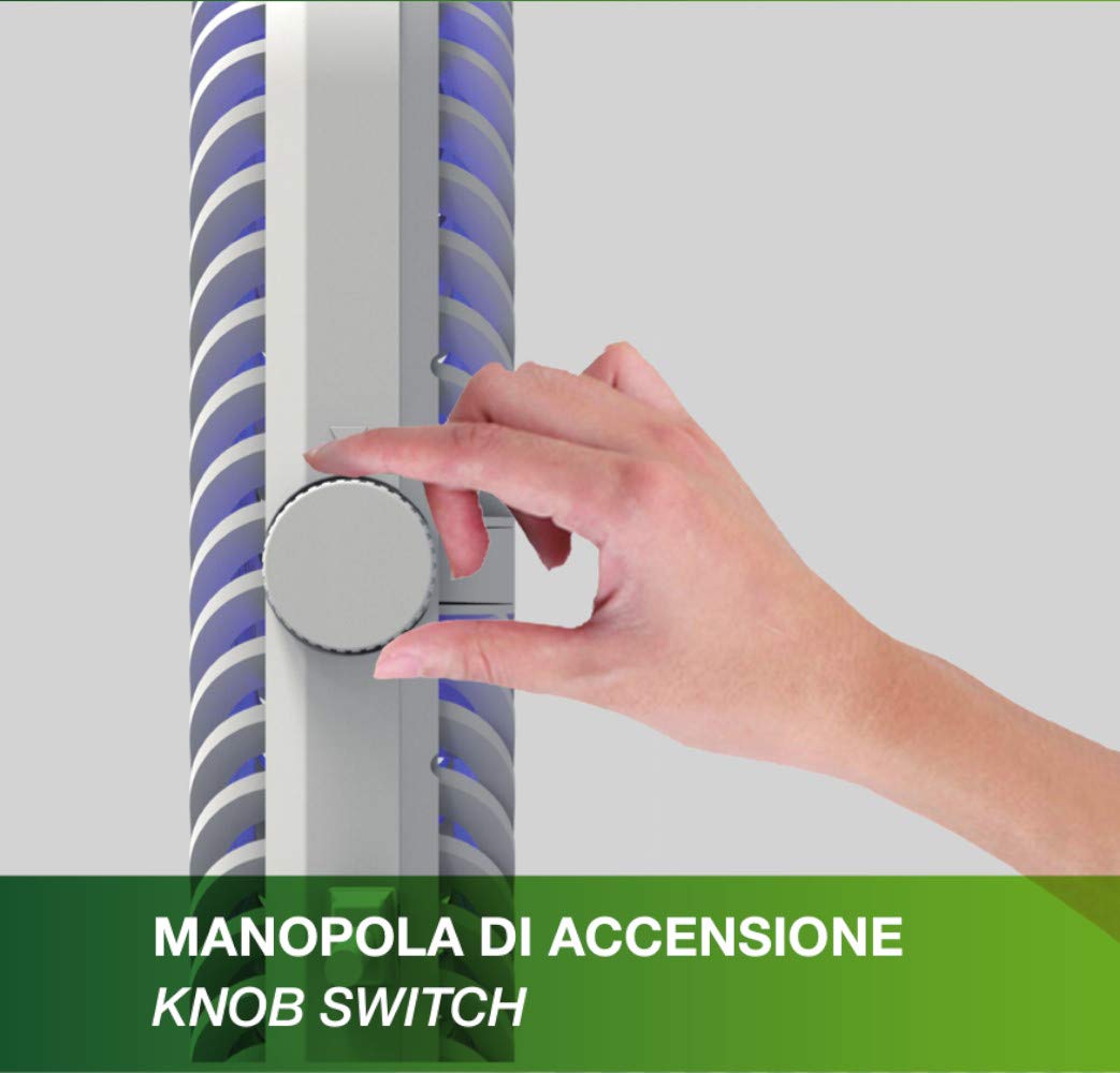 Ardes ZAK18 AR6S18 ZAK 18 W elektryczne rozładowanie, 2 lampy 9 W, środek owadobójczy do zawieszenia z łapaczem owadów, kolor biały