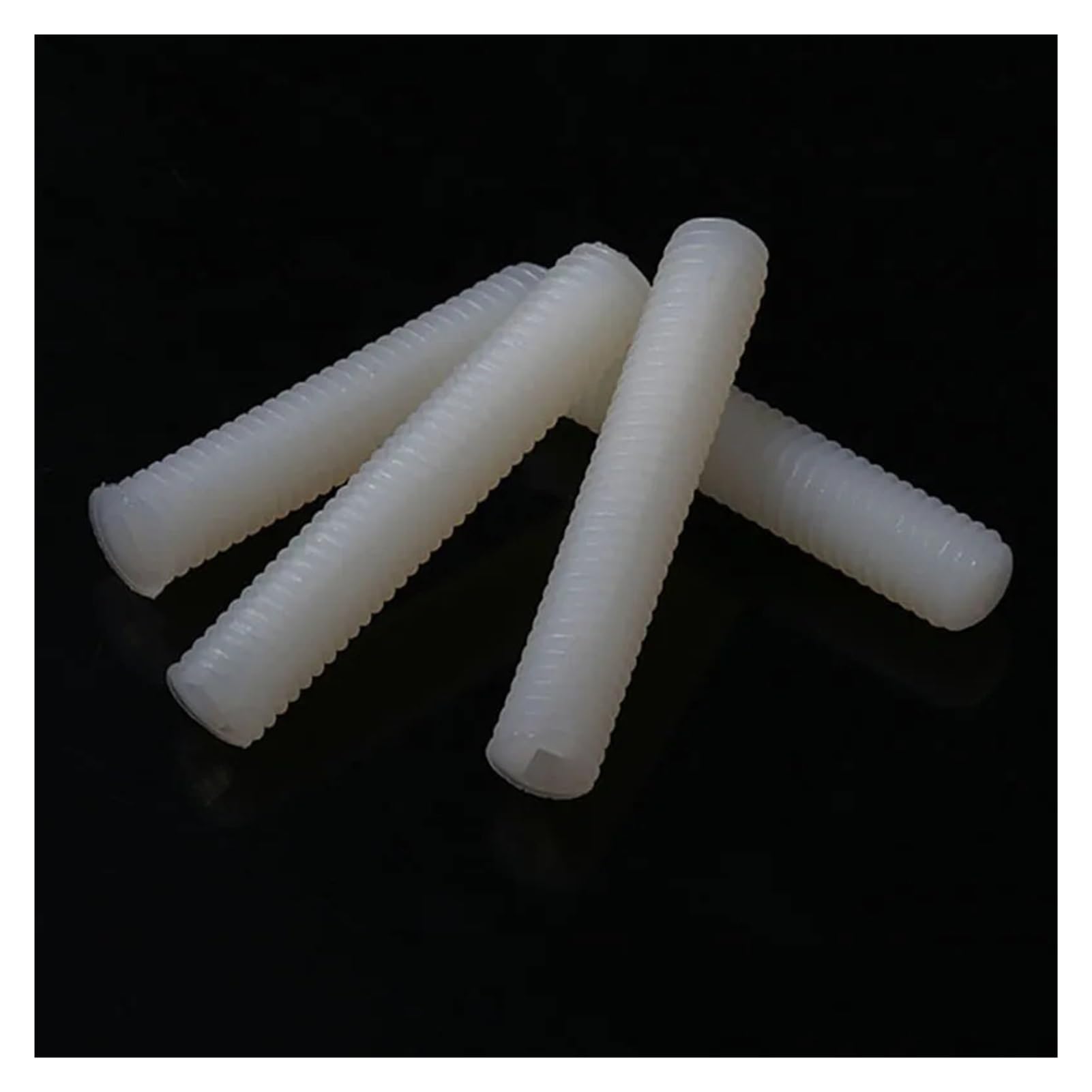 20 Viti Senza Testa In Nylon - Bulloni A Punta Piatta M6 M8 M10 M12 Per Regolazioni E Fai Da Te - Foto 3