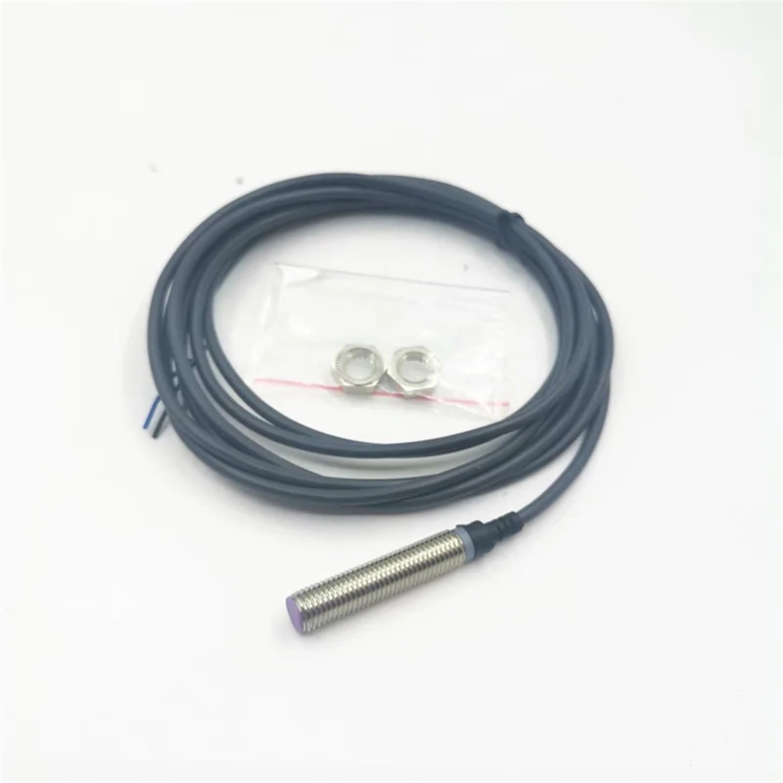 ZVQYSGIW High frequency 1KHZ M8 flush proximity sensor switch PNP/NPN NO/NC DC10-30V short circuit protection(PNP NC)