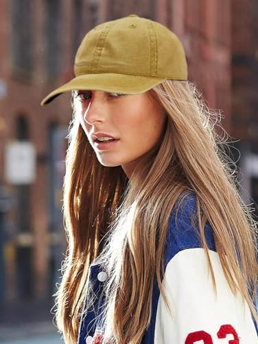 Image of Edoneery Men Women Baseball Cap-Low Profile Adjustable Washed Cotton Golf Dad Hat