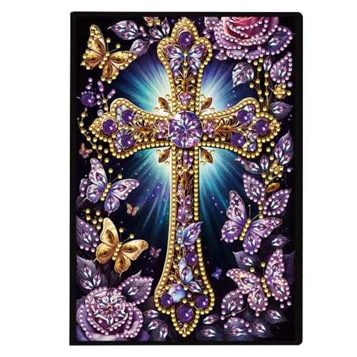 LAKEQUILL Cross 5D Diamond Art Painting Notebook - A5 50