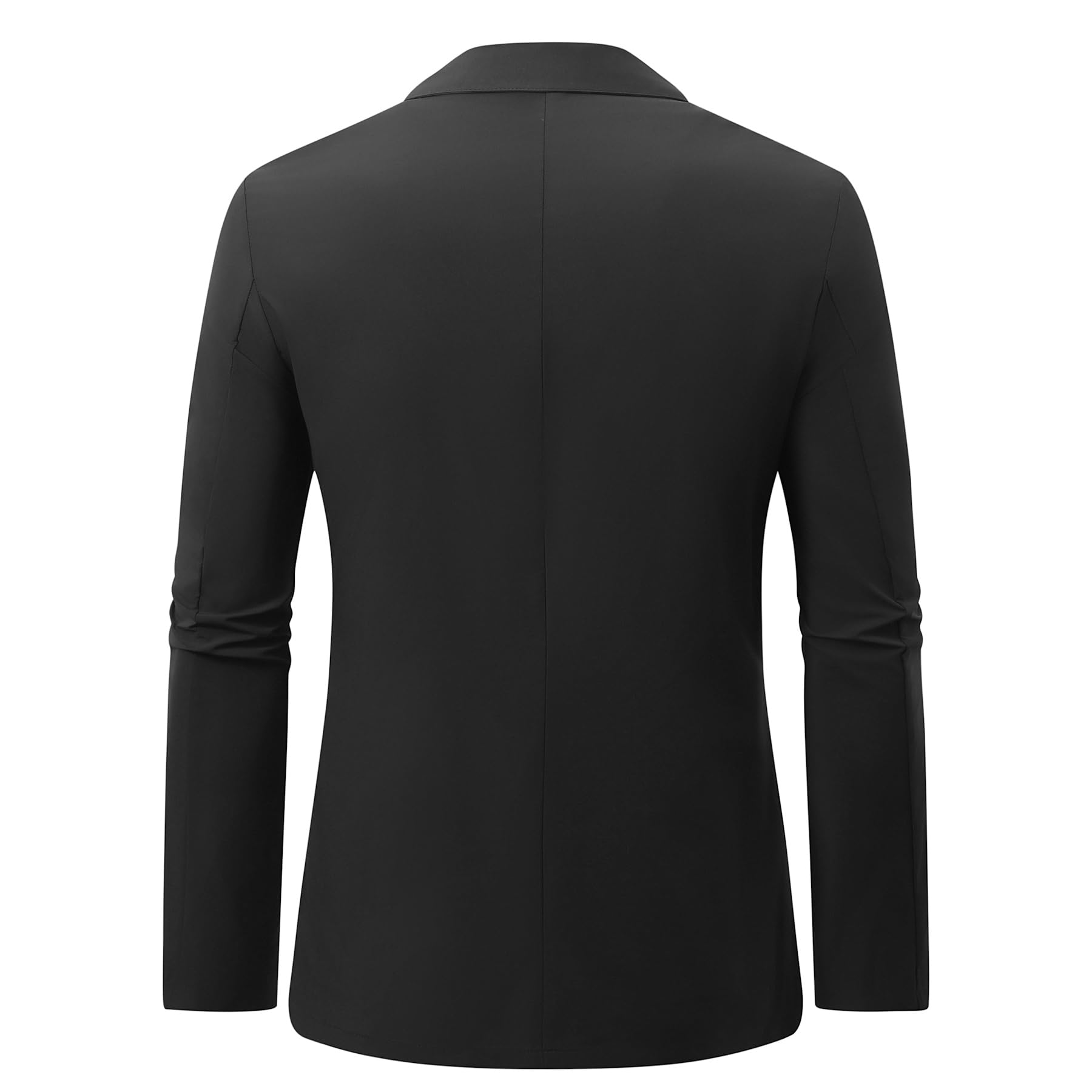 Allthemen Hombre Blazer 2 Botones para Chaqueta De Trabajo Informal Ligera Transpirable Seca para Verano En Seda Hielo