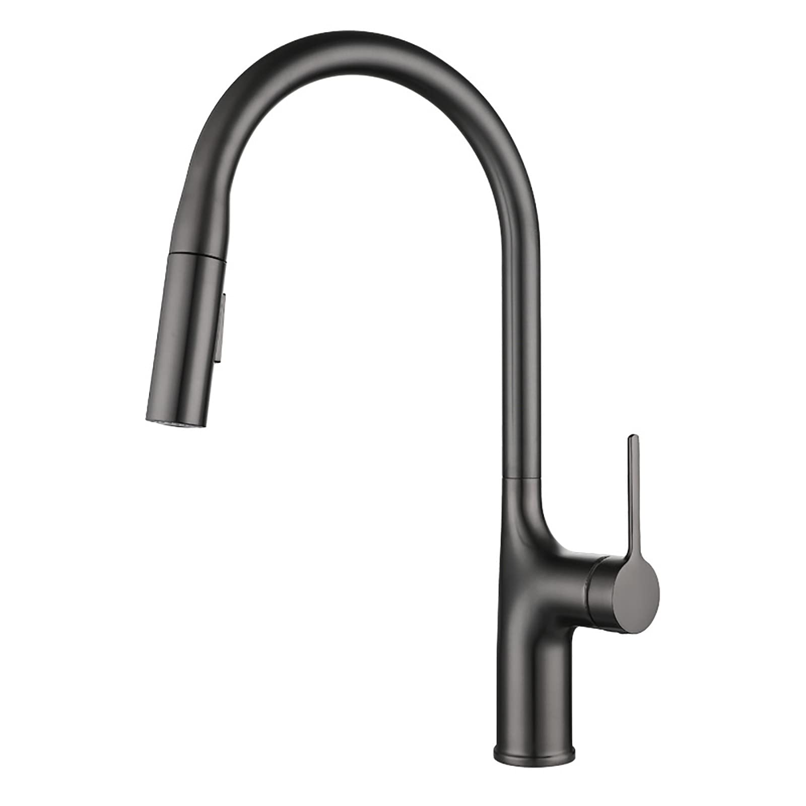 Robinet de cuisine avec tirette extractible et double contrôle de l'eau