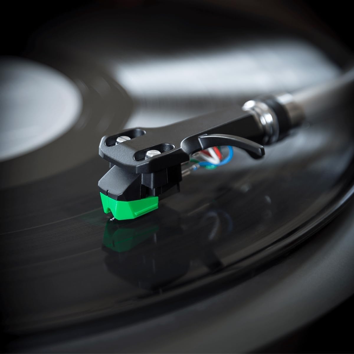 Zamienny rysik do wkładu Audio-Technica AT-VM95E, igły kompatybilne z gramofonami AT-LP120X, AT-LP3XBT, AT-LPW40, AT-LPW50, AT-LP5X i AT-LP8X, 1 szt