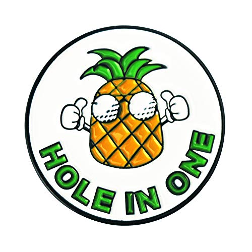 PINMEI Lot of 10 Golf Ball Markers Assorted Patterns - Soft Enamel Technique