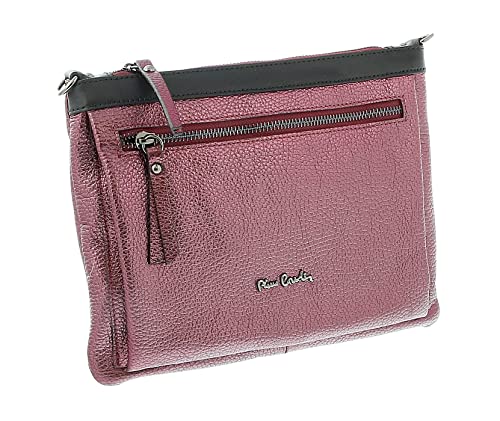 Pierre Cardin Campari Leather Structured Square Shoulder Bag